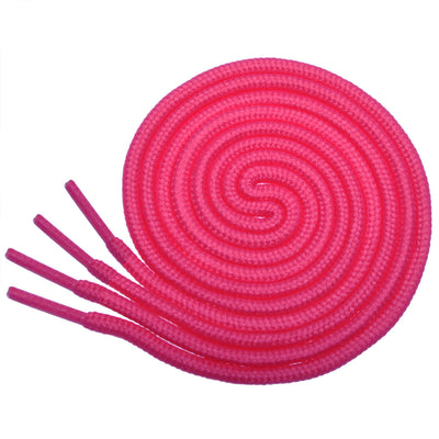Birch's Round 3/16" Thick Shoelaces - Persian Pink