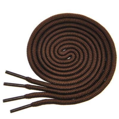Birch's Round 3/16" Thick Shoelaces - Chocolate