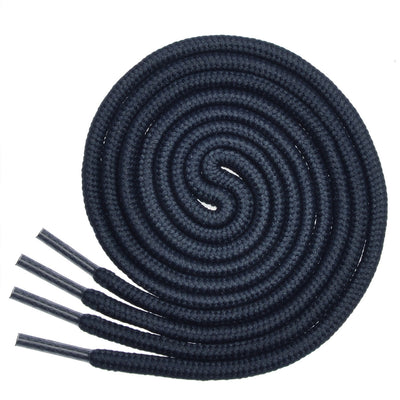 Birch's Round 3/16" Thick Shoelaces - Navy