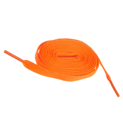 Birch's Flat 5/16" Shoelaces - Neon Orange