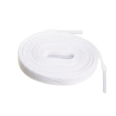 Birch's Flat 5/16" Shoelaces - White