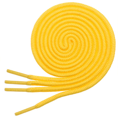 Birch's Round 3/16" Thick Shoelaces - Yellow